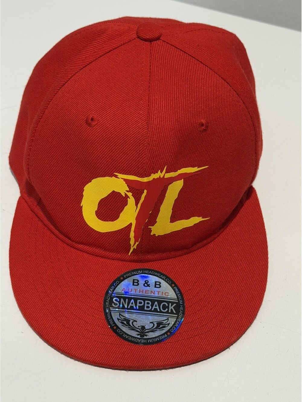 Premium Headwear Cap Snapback Red OTL Signature